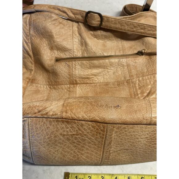 Day And Mood Slouchy Soft Woven Front Hobo Tote - Picture 7 of 16